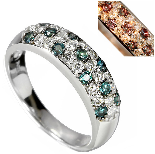 ブラジル産アレキサンドライト ダイヤモンド パヴェ プラチナ リング（指輪） - ジュエリー通販リジューのレビュー